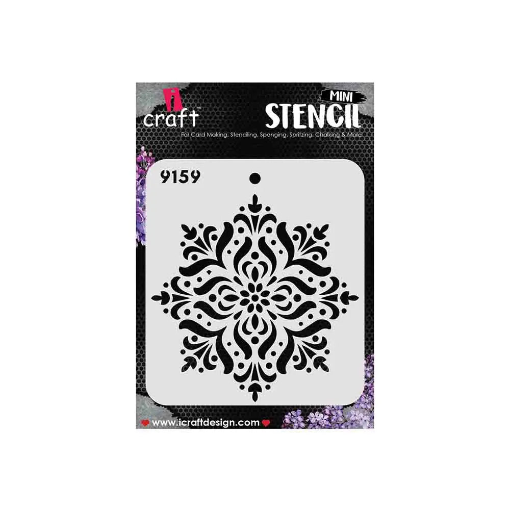 iCraft Mini Mandala Stencil- 4X4- 9159 iCraft