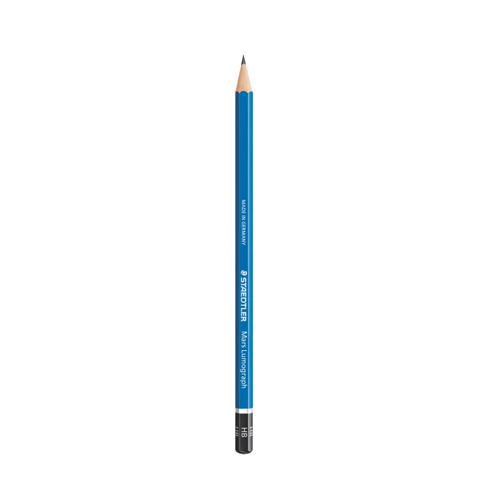 Staedtler Mars Lumograph Pencil Blue HB - Standard lead for writing and light sketching